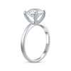 Thumbnail Image 2 of Previously Owned Lab-Created Diamonds by KAY Solitaire Engagement Ring 2-1/2 ct tw 14K White Gold (I/SI2)