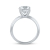 Thumbnail Image 3 of Previously Owned Lab-Created Diamonds by KAY Solitaire Engagement Ring 2-1/2 ct tw 14K White Gold (I/SI2)