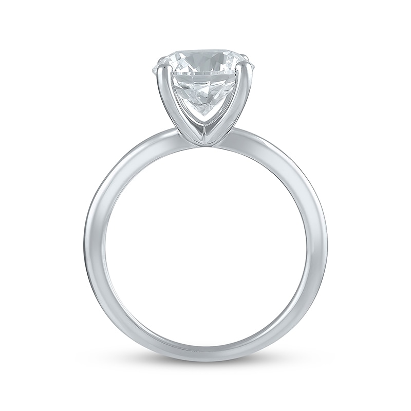 Main Image 3 of Previously Owned Lab-Created Diamonds by KAY Solitaire Engagement Ring 2-1/2 ct tw 14K White Gold (I/SI2)