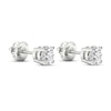 Thumbnail Image 4 of Previously Owned KAY Lab-Grown Diamonds Solitaire Stud Earrings 3/4 ct tw 14K White Gold (F/SI2)