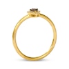 Thumbnail Image 3 of Previously Owned Le Vian Diamond Heart Halo Ring 1/8 ct tw 14K Honey Gold