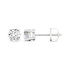 Thumbnail Image 3 of Previously Owned KAY Lab-Grown Diamonds Solitaire Stud Earrings 1 ct tw 14K White Gold (F/SI2)