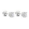 Thumbnail Image 4 of Previously Owned KAY Lab-Grown Diamonds Solitaire Stud Earrings 1 ct tw 14K White Gold (F/SI2)