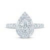 Thumbnail Image 4 of Previously Owned Monique Lhuillier Bliss Pear-Shaped Lab-Grown Diamond Engagement Ring 1-1/5 ct tw 18K White Gold