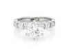 Thumbnail Image 1 of Previously Owned Round-Cut Diamond Engagement Ring 1-7/8 ct tw 14K White Gold Size 4.25