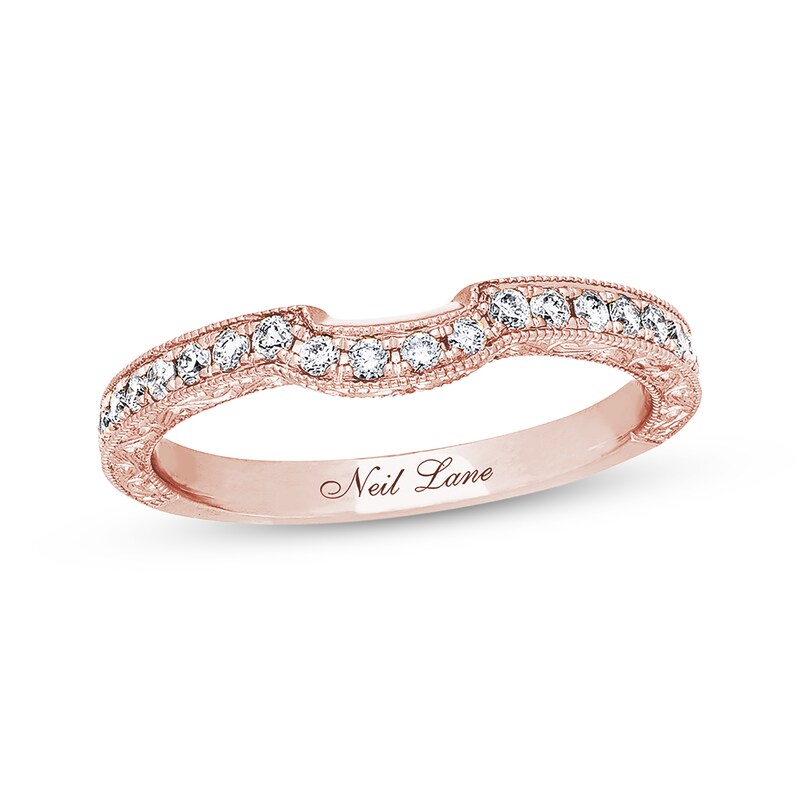 Main Image 1 of Previously Owned Neil Lane Wedding Band 1/3 ct tw Diamonds 14K Rose Gold