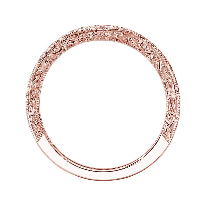 Main Image 3 of Previously Owned Neil Lane Wedding Band 1/3 ct tw Diamonds 14K Rose Gold