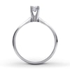 Thumbnail Image 2 of Previously Owned Diamond Solitaire Ring 5/8 carat Round-Cut 14K White Gold (I/I2)