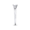 Thumbnail Image 2 of Previously Owned Diamond Solitaire Ring 1/2 carat Princess-Cut 14K White Gold (I/I2)
