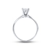 Thumbnail Image 3 of Previously Owned Diamond Solitaire Ring 1/2 carat Princess-Cut 14K White Gold (I/I2)