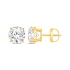 Thumbnail Image 3 of Previously Owned Diamond Solitaire Earrings 1 ct tw Round-cut 14K Yellow Gold