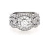 Thumbnail Image 1 of Previously Owned Neil Lane Round-Cut Diamond Bridal Set 1-3/8 ct tw 14K White Gold Size 5