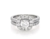 Thumbnail Image 1 of Previously Owned Neil Lane Round-Cut Diamond Halo Bridal Set 2 ct tw 14K White Gold Size 5.25