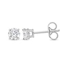 Thumbnail Image 1 of Previously Owned KAY Lab-Grown Diamonds Round-cut Solitaire Stud Earrings 3/4 ct tw 10K White Gold (I/SI2)