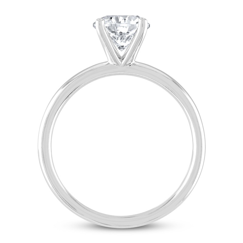 Main Image 2 of Previously Owned THE LEO Artisan Diamond Solitaire Engagement Ring 2 ct tw Diamond 14K White Gold