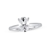 Thumbnail Image 1 of Previously Owned Lab-Grown Diamonds Solitaire Ring 1-1/2 ct tw Oval-cut 14K White Gold (F/VS2)