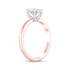 Thumbnail Image 2 of Previously Owned Lab-Grown Diamonds Heart-Shaped Solitaire Engagement Ring 1 ct tw 14K Rose Gold (F/SI2) (F/SI2)