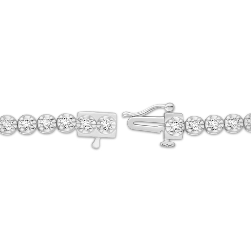 Main Image 2 of Previously Owned KAY Lab-Grown Diamonds Tennis Bracelet 2 ct tw 14K White Gold 7"