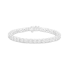 Thumbnail Image 1 of Previously Owned KAY Lab-Grown Diamonds Tennis Bracelet 7 ct tw 10K White Gold 7.25"