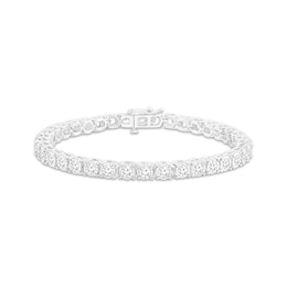 Previously Owned KAY Lab-Grown Diamonds Tennis Bracelet 7 ct tw 10K White Gold 7.25"
