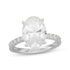 Thumbnail Image 1 of Previously Owned Neil Lane Artistry Oval-Cut Lab-Grown Diamond Engagement Ring 5-5/8 ct tw 14K White Gold
