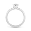 Thumbnail Image 3 of Previously Owned Lab-Grown Diamonds Princess-Cut Solitaire Engagement Ring 3/4 ct tw 14K White Gold (F/SI2)