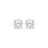 Thumbnail Image 2 of Previously Owned Round-Cut Diamond Solitaire Stud Earrings 1/2 ct tw 10K White Gold (I/I3)