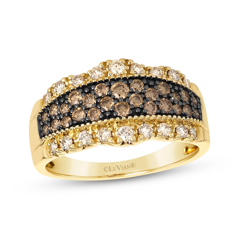 Main Image 1 of Previously Owned Le Vian Diamond Ring 7/8 ct tw 14K Honey Gold