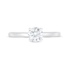 Thumbnail Image 3 of Previously Owned Round-Cut Lab-Grown Diamond Solitaire Engagement Ring 3/4 ct tw 14K White Gold (F/SI2)