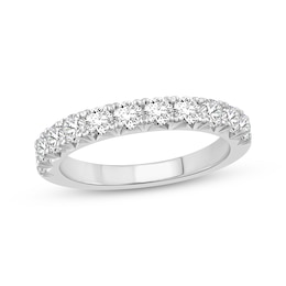 Previously Owned Lab-Grown Diamonds Anniversary Ring 1 ct tw 14K White Gold