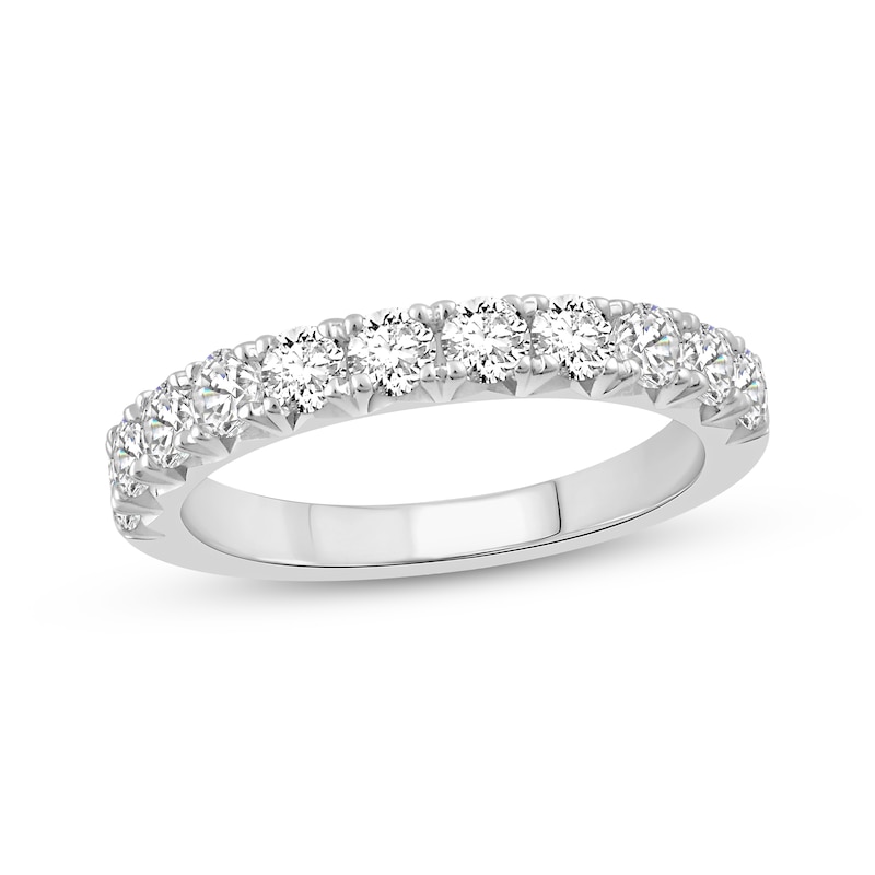 Main Image 1 of Previously Owned Lab-Grown Diamonds Anniversary Ring 1 ct tw 14K White Gold