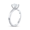 Thumbnail Image 2 of Previously Owned Lab-Grown Diamonds Oval-Cut Solitaire Engagement Ring 1-1/2 ct tw 14K White Gold (F/SI2)