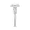 Thumbnail Image 2 of Previously Owned Lab-Grown Diamonds Emerald-Cut Engagement Ring 2-1/3 ct tw 14K White Gold
