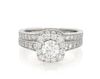 Thumbnail Image 1 of Previously Owned Neil Lane Round-Cut Diamond Bridal Set 1-1/2 ct tw 14K White Gold Size 7.25