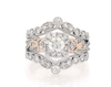 Thumbnail Image 1 of Previously Owned Round-Cut Diamond Bridal Set 1-3/8 ct tw 14K Two-Tone Gold Size 6.5