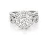 Thumbnail Image 1 of Previously Owned Neil Lane Round-Cut Diamond Halo Bridal Set 2 ct tw 14K White Gold Size 5.25