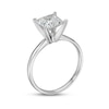 Thumbnail Image 2 of Previously Owned Certified Diamond Ring 1-1/2 carats Princess-cut 14K White Gold (I/I2)