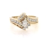 Thumbnail Image 1 of Previously Owned Marquise-Cut Diamond Bridal Set 1/2 ct tw 14K Yellow Gold Size 4.5