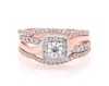 Thumbnail Image 1 of Previously Owned Diamond Bridal Set 7/8 ct tw 14K Two-Tone Gold Size 6.25