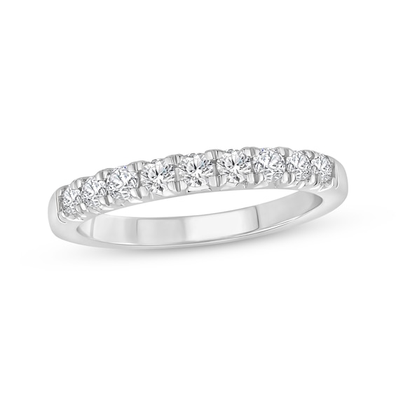 Previously Owned Diamond Anniversary Ring 1/2 ct tw 10K White Gold