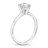 Thumbnail Image 2 of Previously Owned Certified Diamond Round-cut Ring 1 carat 14K White Gold (I/I1)