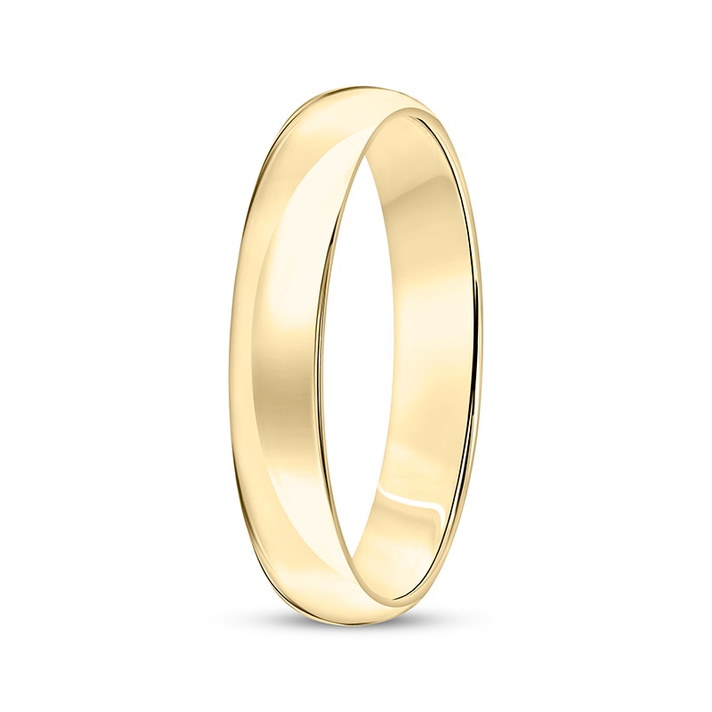 Main Image 2 of Previously Owned Domed Wedding Band 18K Yellow Gold 4mm