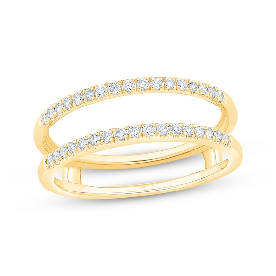 Previously Owned Round-Cut Diamond Enhancer Ring 1/4 ct tw 14K Yellow Gold