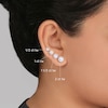 Thumbnail Image 5 of Previously Owned KAY Lab-Grown Diamonds Solitaire Stud Earrings 1 ct tw 14K White Gold (F/VS2)