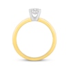 Thumbnail Image 3 of Previously Owned Lab-Grown Diamonds Radiant-Cut Solitaire Engagement Ring 1 ct tw 14K Yellow Gold (F/VS2)