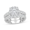 Thumbnail Image 1 of Previously Owned Lab-Grown Diamonds Round-Cut Multi-Stone Bridal Set 3 ct tw 10K White Gold