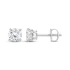 Thumbnail Image 1 of Previously Owned KAY Lab-Grown Diamonds Round-Cut Solitaire Stud Earrings 1-1/2 ct tw 14K White Gold (I/SI2)
