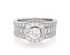 Thumbnail Image 1 of Previously Owned Neil Lane Round-Cut Diamond Halo Bridal Set 1-3/4 ct tw 14K White Gold Size 5.75