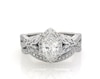 Thumbnail Image 1 of Previously Owned Neil Lane Marquise-Cut Diamond Halo Bridal Set 1-1/2 ct tw 14K White Gold Size 5.25
