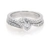 Thumbnail Image 1 of Previously Owned Ever Us Round-Cut Diamond Two-Stone Bridal Set 1-1/2 ct tw 14K White Gold Size 8.25